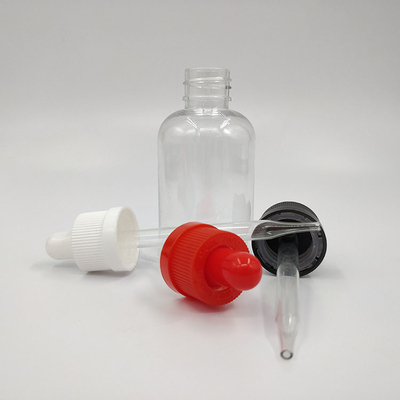Confeccionar botellas de gotero de plástico 10ml 15ml 20ml 30ml 40ml 50ml 60ml 70ml 100ml 120ml con tapa de tornillo transparente