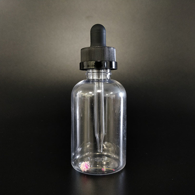 Confeccionar botellas de gotero de plástico 10ml 15ml 20ml 30ml 40ml 50ml 60ml 70ml 100ml 120ml con tapa de tornillo transparente