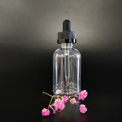 Confeccionar botellas de gotero de plástico 10ml 15ml 20ml 30ml 40ml 50ml 60ml 70ml 100ml 120ml con tapa de tornillo transparente