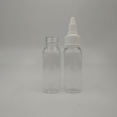 Botellas de gotero de plástico de 10ml 15ml 20ml 30ml 40ml 50ml 60ml 70ml 100ml 120ml con logotipo personalizado