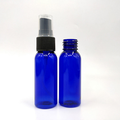 Superficie lisa Botella de pulverización de plástico PET para el hogar Capacidad 10ml 15ml 30ml 50ml 60m 70ml 100ml 200ml 500ml Redonda