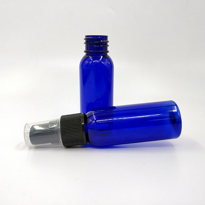 Superficie lisa Botella de pulverización de plástico PET para el hogar Capacidad 10ml 15ml 30ml 50ml 60m 70ml 100ml 200ml 500ml Redonda