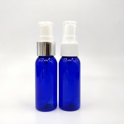 Superficie lisa Botella de pulverización de plástico PET para el hogar Capacidad 10ml 15ml 30ml 50ml 60m 70ml 100ml 200ml 500ml Redonda