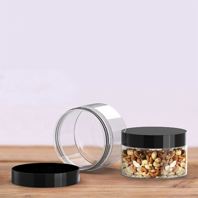 Logotipo personalizado Jar de belleza de plástico para el embalaje de belleza personalizado y las necesidades de marca