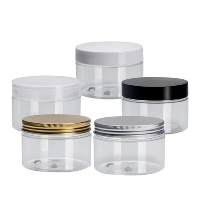 Jarrón cosmético de plástico de goma de aluminio para sellar 10 ml 15 ml para soluciones profesionales de embalaje