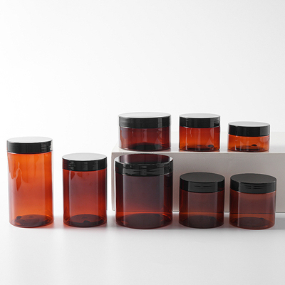 10ml 15ml 30ml 60ml 80ml 100ml 120ml 150ml Jar cosmético de plástico sellado con sellado con junta sensible a la presión