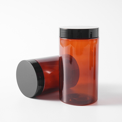 10ml 15ml 30ml 60ml 80ml 100ml 120ml 150ml Jar cosmético de plástico sellado con sellado con junta sensible a la presión