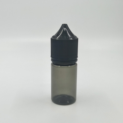 Botella de líquido PET redondo E de 10 ml transparente para vapeo