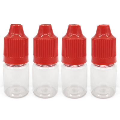 Botella de líquido de 18 mm tamaño de cuello E con tapa de tornillo PET resistente a los productos químicos
