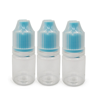 Botella de líquido de 18 mm tamaño de cuello E con tapa de tornillo PET resistente a los productos químicos