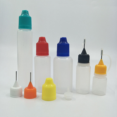 Impresión personalizada Color E Liquid Botella en 10ml 15ml 30ml 60ml 80ml 100ml Capacidad para E-Liquid