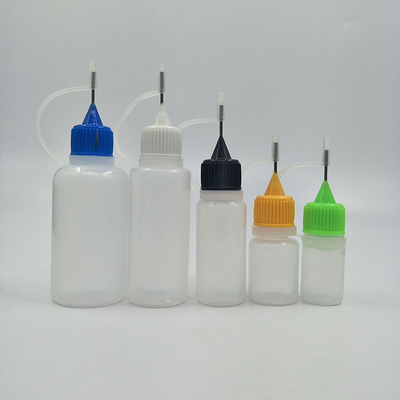 Impresión personalizada Color E Liquid Botella en 10ml 15ml 30ml 60ml 80ml 100ml Capacidad para E-Liquid