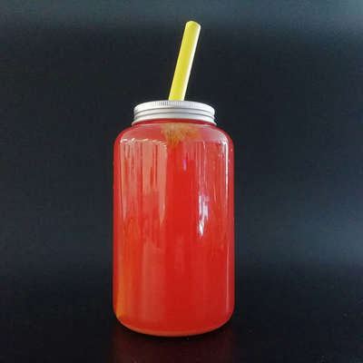 Botellas de té de leche clara de diseño moderno y mango para profesionales ocupados
