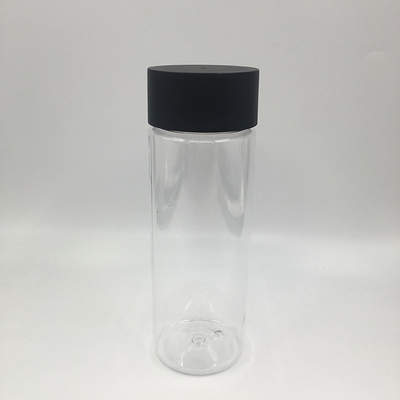 BPA libre 0,5 kg botella de jugo de cilindro claro con tapa para el negocio de jugo
