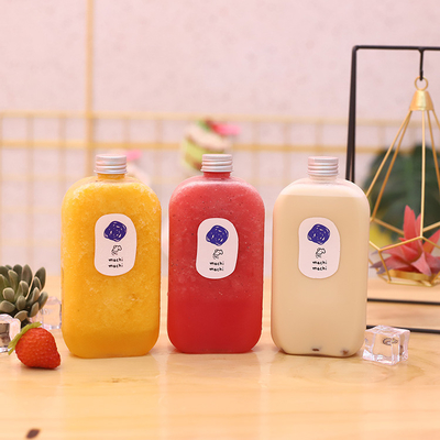 Jarras de té de burbujas medianas con tapa atornillada Solución de porción definitiva