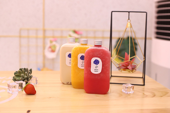 Jarras de té de burbujas medianas con tapa atornillada Solución de porción definitiva