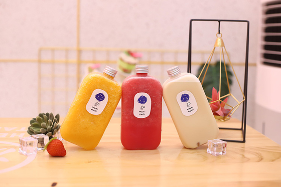 Jarras de té de burbujas medianas con tapa atornillada Solución de porción definitiva