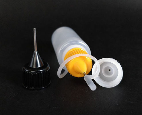 Impresión de 5000 botellas cuentagotas de plástico con superficie lisa