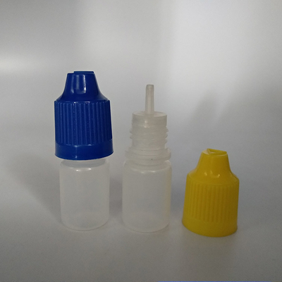 Botellas de gotero de vidrio de plástico transparentes y negras personalizadas con superficie lisa y personalización