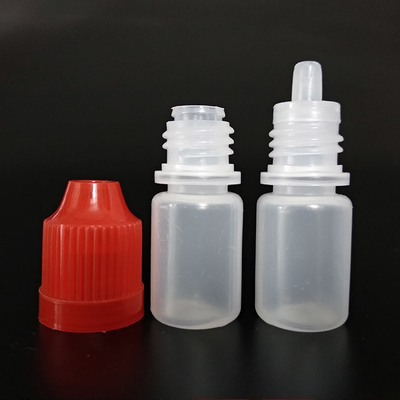 Botellas de gotero de vidrio de plástico transparentes y negras personalizadas con superficie lisa y personalización