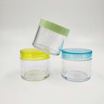 Embalaje cosmético Jarrón cosmético de plástico con junta de aluminio de sellado En 10ml 15ml 30ml 60ml 80ml 100ml 120ml 150ml Capacidades