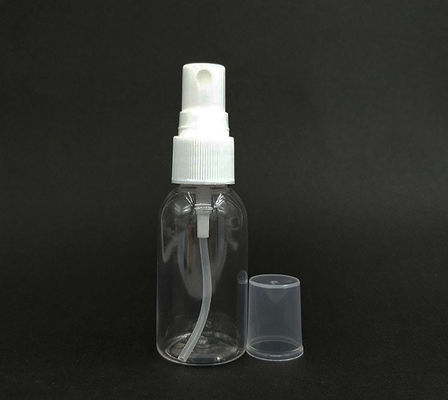 Botella de pulverización de plástico PET con 10 ml 15 ml 30 ml 50 ml 60 ml 70 ml 100 ml 200 ml 500 ml Capacidad
