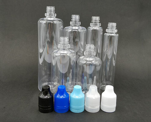 10ml 15ml 30ml 60ml 80ml 100ml Botella de líquido de capacidad E con logotipo personalizado y color de impresión personalizado
