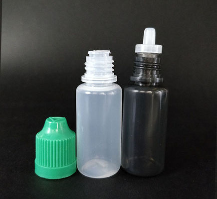 Botella de líquido PET redonda transparente para un rendimiento de vapeo constante