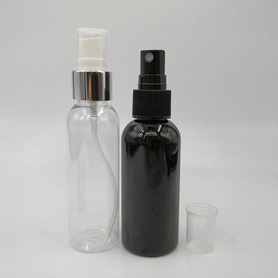 Botella de pulverización de plástico PET transparente 10ml 15ml 30ml 50ml 60m 70ml 100ml 200ml 500ml Durable y transparente