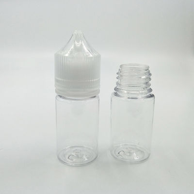 Logotipo personalizado E Botella de líquido PET 10ml 15ml 30ml 60ml 80ml 100ml con logotipo personalizado