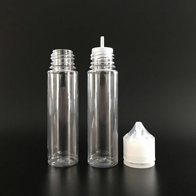 Botellas redondas pequeñas para líquidos transparentes y resistentes a los químicos
