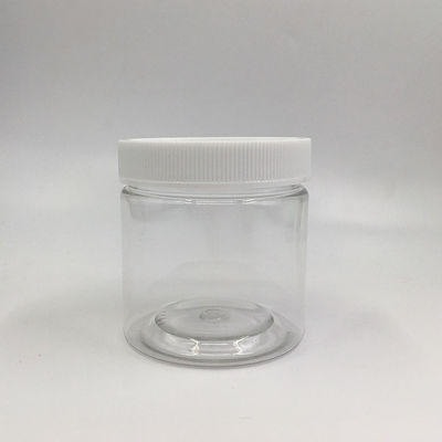 Contenedores de frascos de plástico sellados con papel de aluminio para impresión y personalización personalizadas