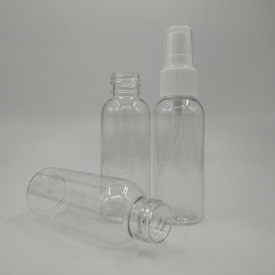 Botella rociadora de PET de superficie lisa ideal para productos transparentes y soluciones de embalaje