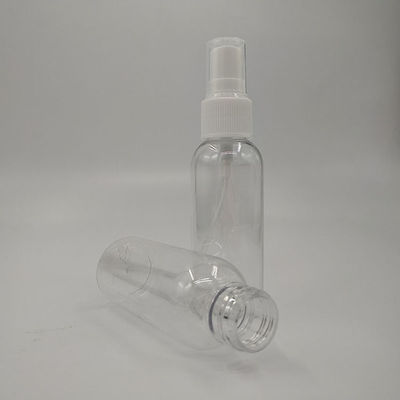Botella de spray de stock con superficie lisa y spray de disparo profesional