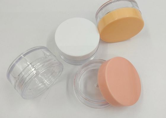Tarro de belleza de plástico duradero en varios tamaños: 10 ml, 15 ml, 30 ml, 60 ml, 80 ml, 100 ml, 120 ml, 150 ml
