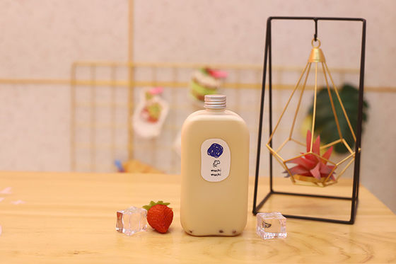 Botellas de té con leche personalizables con diseño a prueba de fugas y capacidad de 120ml 250ml 350ml 500ml 1000ml