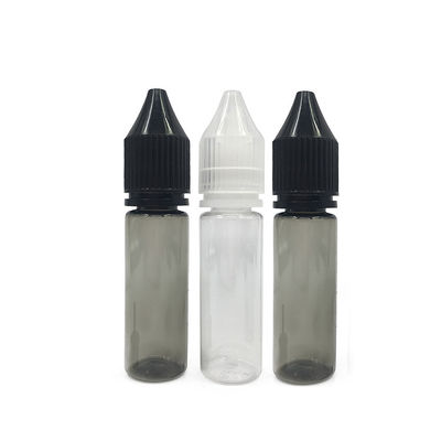 Botella de goteo de líquido PET de 15 ml para una distribución de líquidos versátil y conveniente