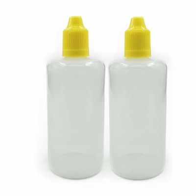 Botella de líquido electrónico de 80 ml con tapa de rosca para un sellado seguro y fácil rellenado
