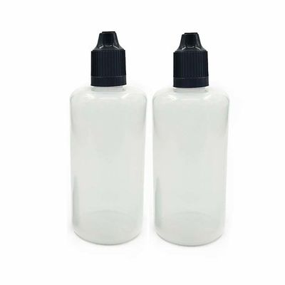 Botella de líquido electrónico de 80 ml con tapa de rosca para un sellado seguro y fácil rellenado