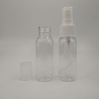 Botella de pulverización de plástico PET clásico de gran capacidad 10ml 15ml 30ml 50ml 60m 70ml 100ml 200ml 500ml