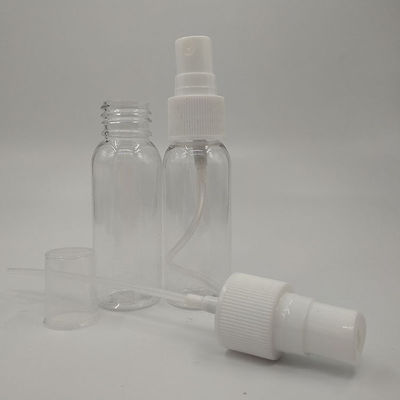 Botella de pulverización de plástico PET clásico de gran capacidad 10ml 15ml 30ml 50ml 60m 70ml 100ml 200ml 500ml