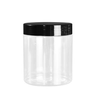 Jarrón cosmético de plástico transparente Capacidad 10ml 15ml 30ml 60ml 80ml 100ml 120ml 150ml Ligero