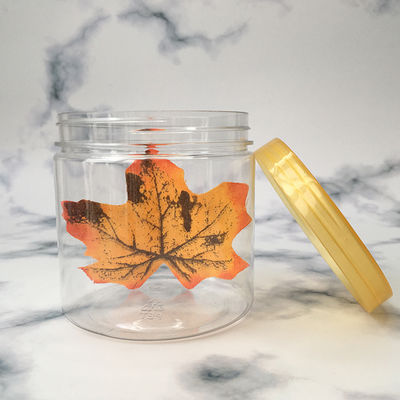 Tarro cosmético de plástico con logotipo personalizado con junta de lámina de aluminio y plástico sellante