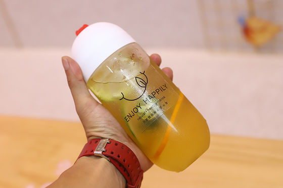 Manija aislante Almacenamiento de bebidas conveniente Botellas de té con leche clara