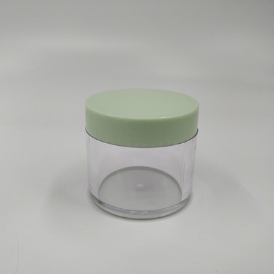 Tarro cosmético de plástico de superficie lisa para cosméticos en tamaños de 10 ml, 15 ml, 30 ml, 60 ml, 80 ml, 100 ml, 120 ml y 150 ml