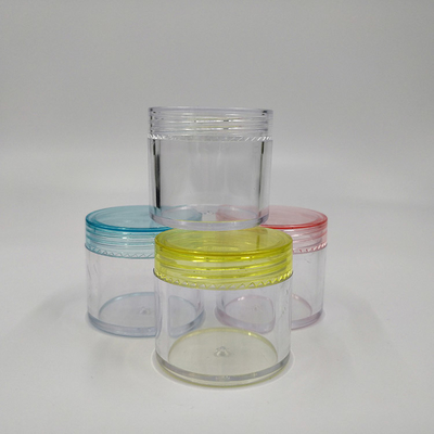 Soporte de tarro cosmético de plástico de 80 ml, solución de almacenamiento práctica y elegante para cosméticos