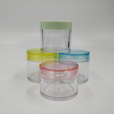 Soporte de tarro cosmético de plástico de 80 ml, solución de almacenamiento práctica y elegante para cosméticos