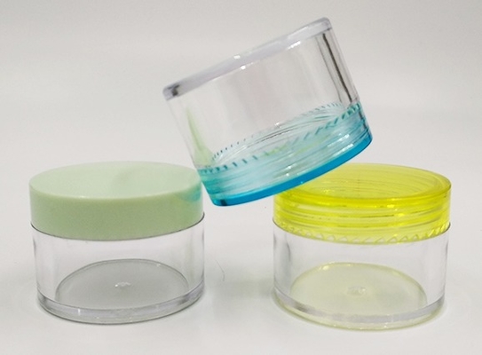 Soporte de tarro cosmético de plástico de 80 ml, solución de almacenamiento práctica y elegante para cosméticos