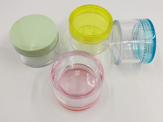 Soporte de tarro cosmético de plástico de 80 ml, solución de almacenamiento práctica y elegante para cosméticos