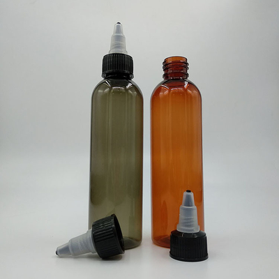 Botellas de plástico con tapa de rosca para almacenamiento organizado, volumen de 250 ml
